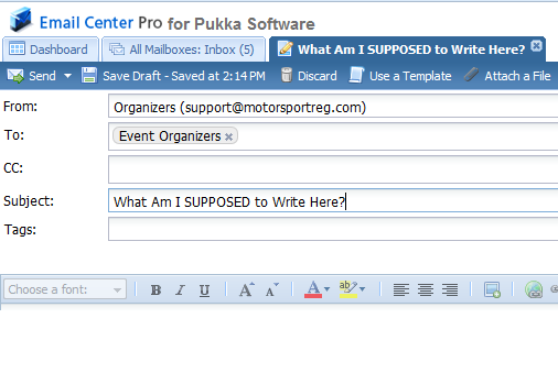 how would you word a holding email subject line