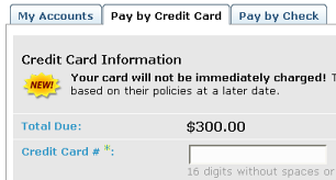 Attendees clearly see their payment will settle later