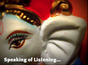 Listening through social media for customer service