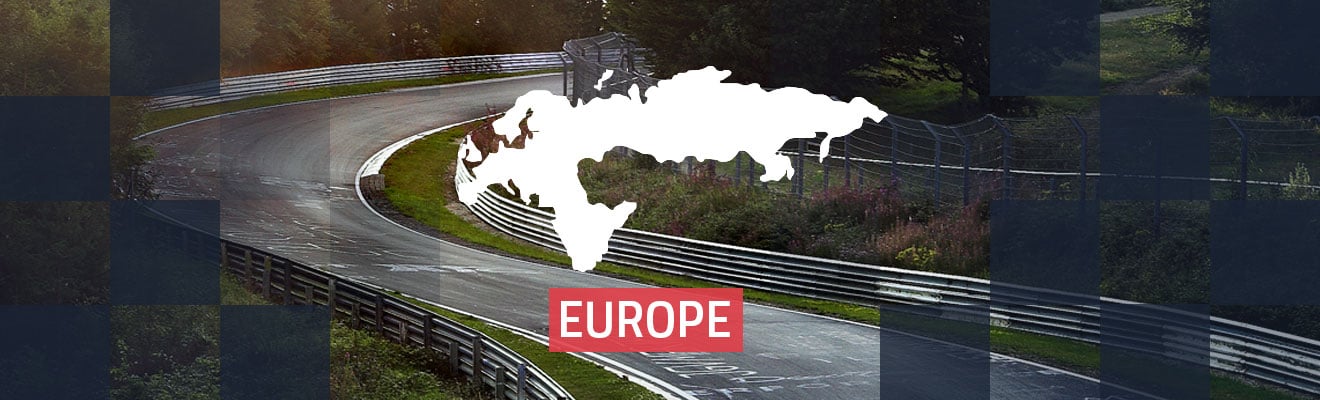 Europe Race Tracks